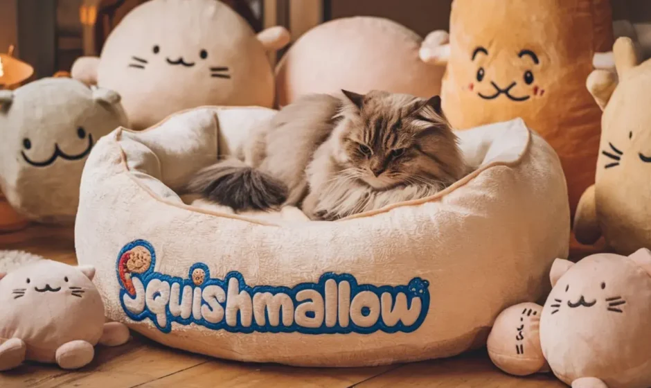 Squishmallow Pet Bed – Ultra Soft, Cozy & Comfy for Your Pet