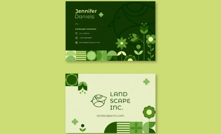 How Do You Create Great Lawn Service Business Cards?