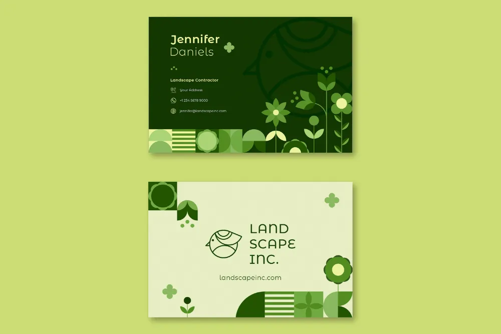 How Do You Create Great Lawn Service Business Cards?